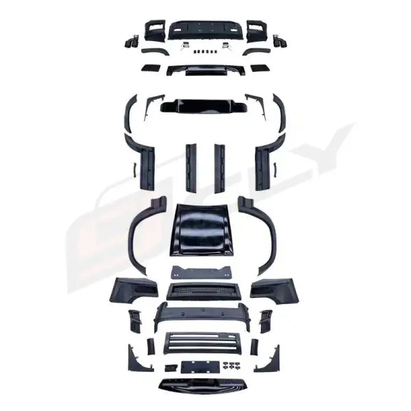 Car Bumper for 2020-2024 Land Rover Defender Upgrade Lu Man Wide Body Kits Hood Front Rear Bumper Fender Flare Diffuser