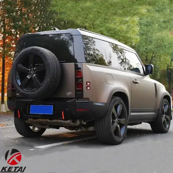 Car Bumper ROCK Style Rear Diffuser with LED for Land Rover