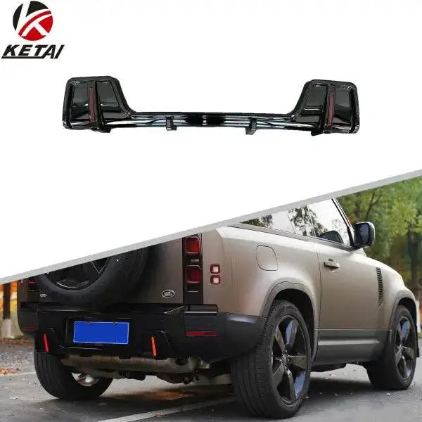 Car Bumper ROCK Style Rear Diffuser with LED for Land Rover