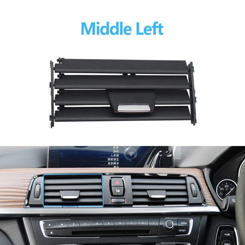 Car Craft 3 Series Ac Vent Compatible With Bmw 3 Series Ac Vent 3 Series F30 F34 2012-2018 1 Series F20 2012-2015 Repair Kit Centre - CAR CRAFT INDIA