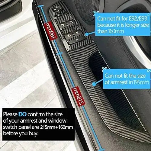 Car Craft 3 Series Door Handle Compatible with BMW 3 Series