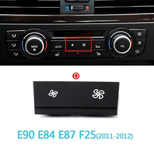Car Craft 3 Series E90 Fan Button Compatible With Bmw 3