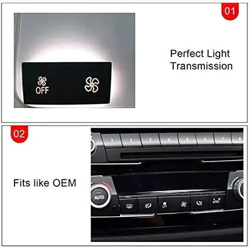 Car Craft 3 Series F30 Fan Button Compatible With Bmw 3