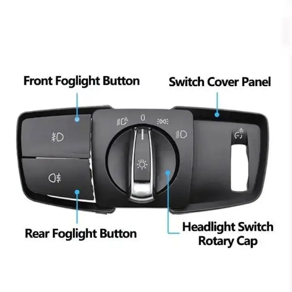 Car Craft 3 Series F30 Headlight Switch Cover Compatible