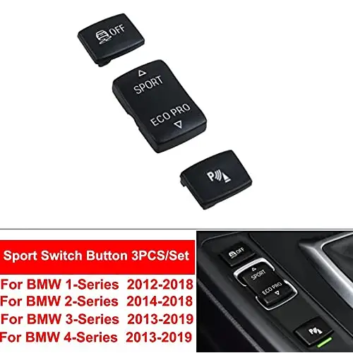 Car Craft 3 Series F30 Sports Mode Button Compatible