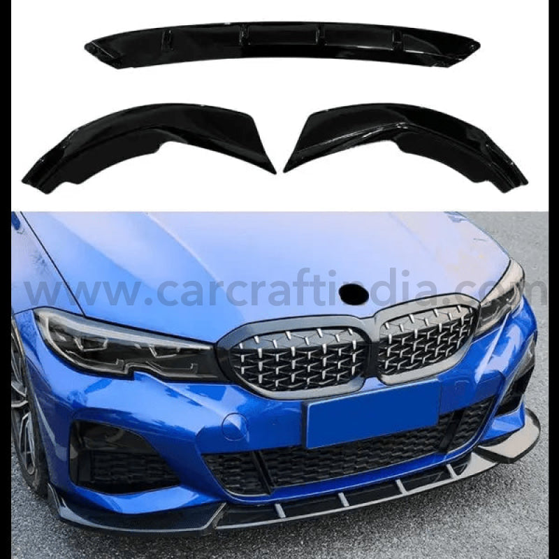 Car Craft 3 Series Front Lip Bumper Lip Compatible With Bmw