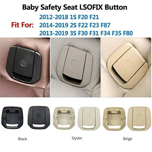 Car Craft 3 Series Seat Belt Lock Cover Compatible With Bmw