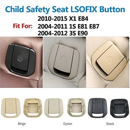 Car Craft 3 Series Seat Belt Lock Cover Compatible With Bmw