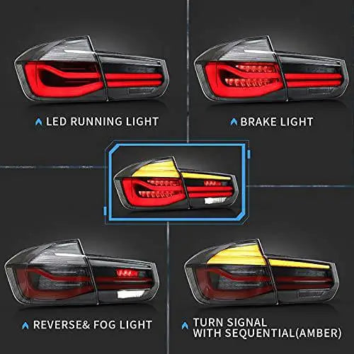 CAR CRAFT 3 Series Taillight Compatible With Bmw 3 Series