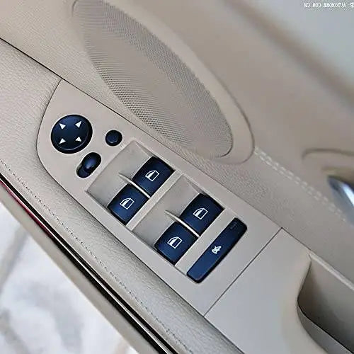 Car Craft 3 Series Window Switch Cover Compatible With Bmw