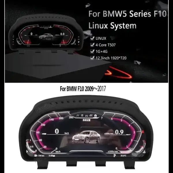 Car Craft 5 Cluster Digital Meeter Compatible With Bmw 5