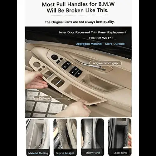 Car Craft 5 Series Door Handle Compatible with BMW 5 Series