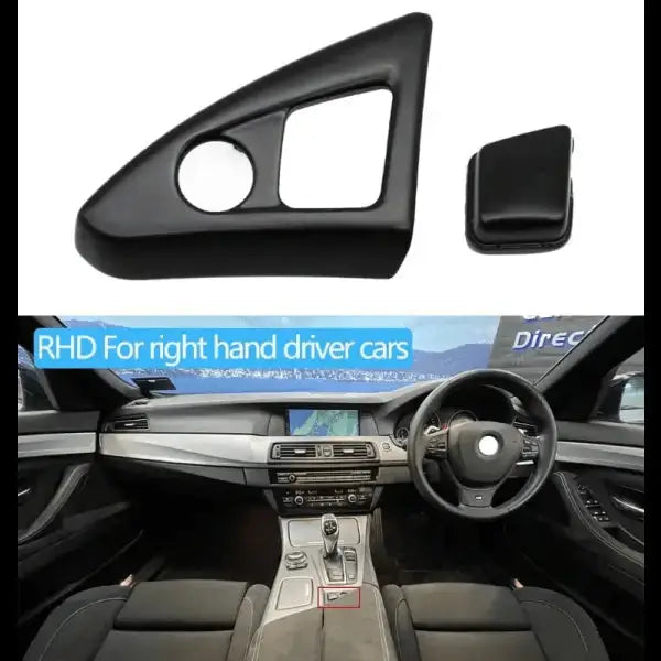 Car Craft 5 Series F10 Armrest Glove Box Lock Cover