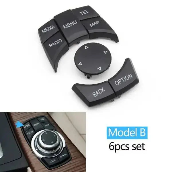 Car Craft 5 Series F10 Multimedia Button Compatible