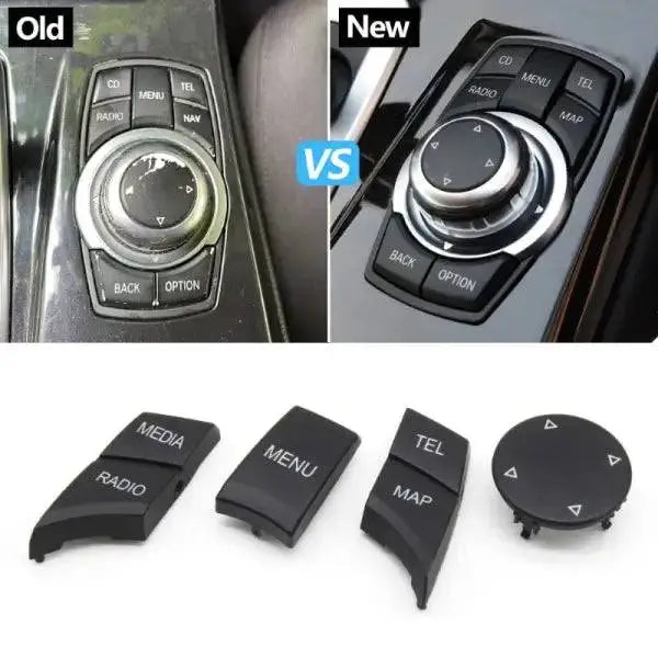 Car Craft 5 Series F10 Multimedia Button Compatible