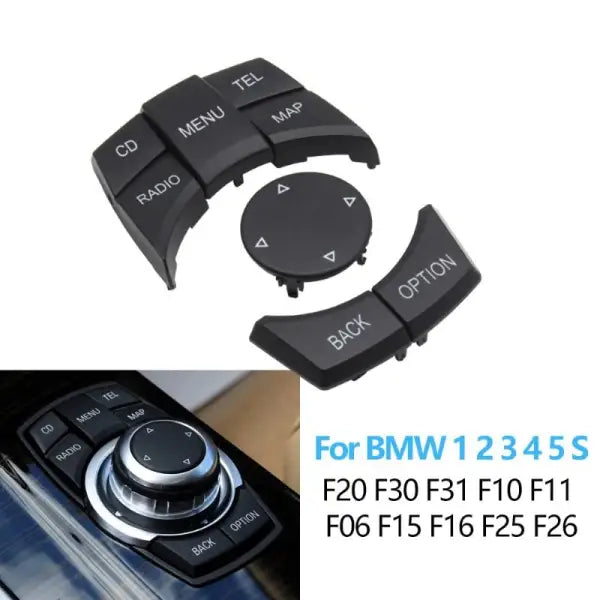 Car Craft 5 Series F10 Multimedia Button Compatible With Bmw