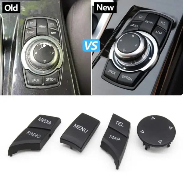 Car Craft 5 Series F10 Multimedia Button Compatible With Bmw