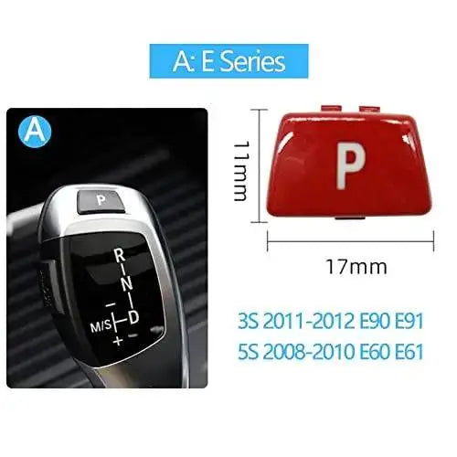 Car Craft 5 Series Gear Leaver P Button Compatible with BMW