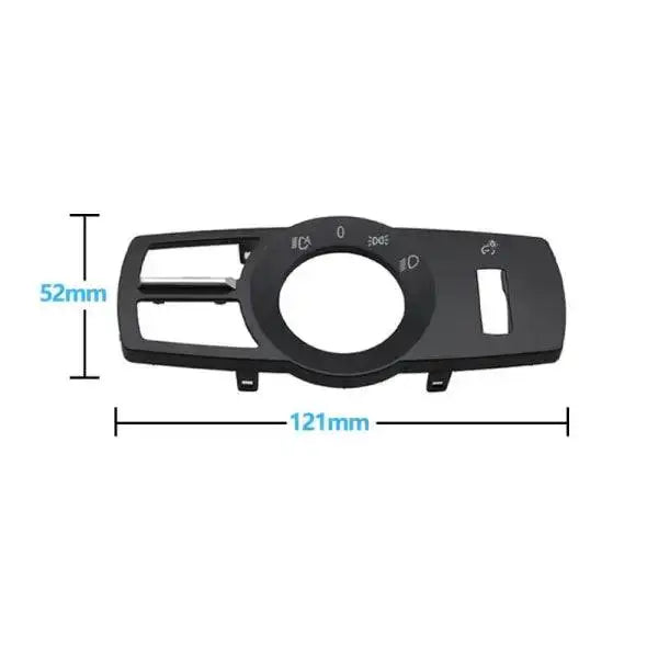 Car Craft 5 Series Headlight Knob Cover Compatible With Bmw