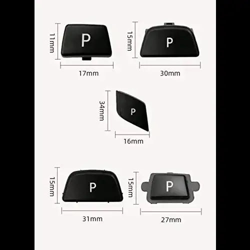 Car Craft 5 Series Parking Button Compatible with BMW 5