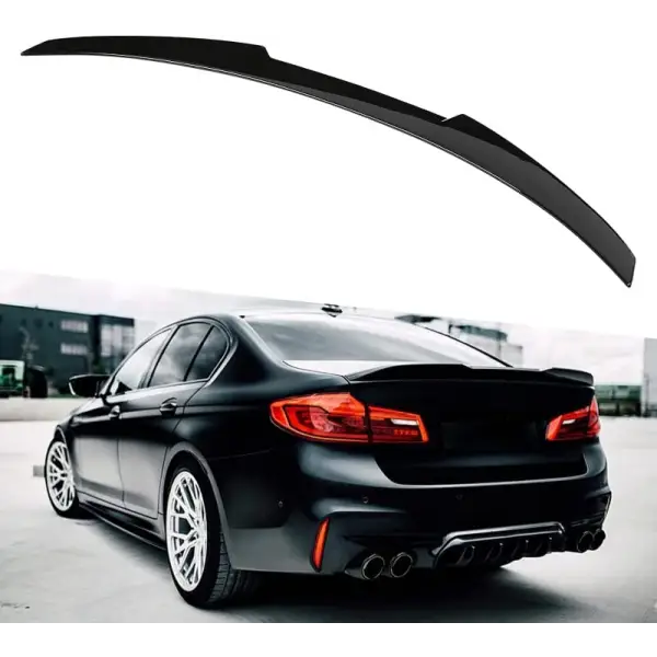 Car Craft 5 Series Spoiler Trunk Spoiler Compatible with BMW