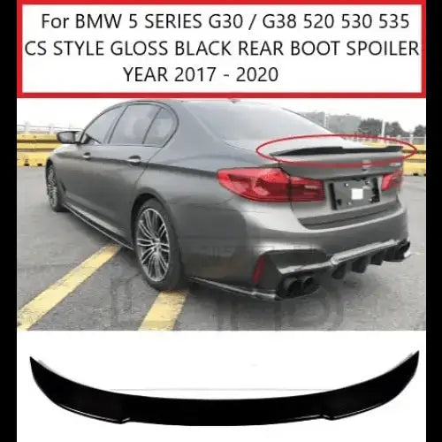 Car Craft 5 Series Spoiler Trunk Spoiler Compatible