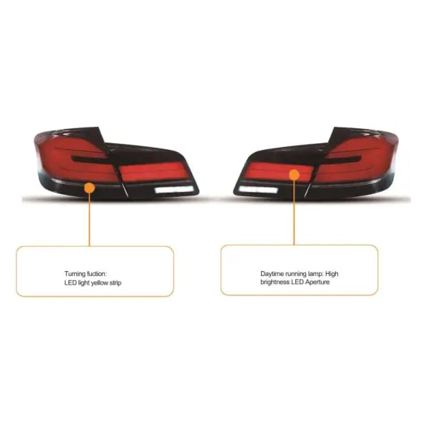 CAR CRAFT 5 Series Taillight Taillamp Compatible With Bmw 5