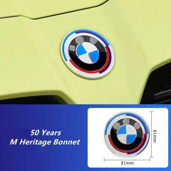 Car Craft 50th Anniversery Edition Logo Emblem Badge