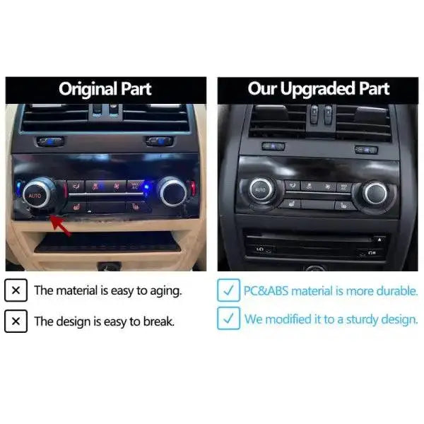 Car Craft 7 Series Ac Switch Panel Compatible With Bmw 7