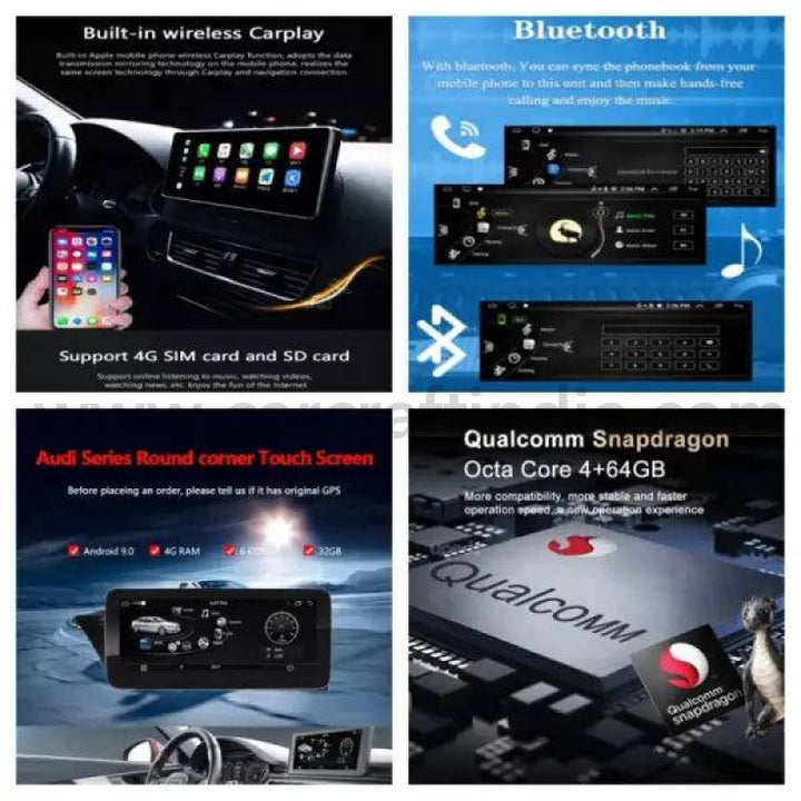 Car Craft A4 Android Player DVD Compatible with Audi A4