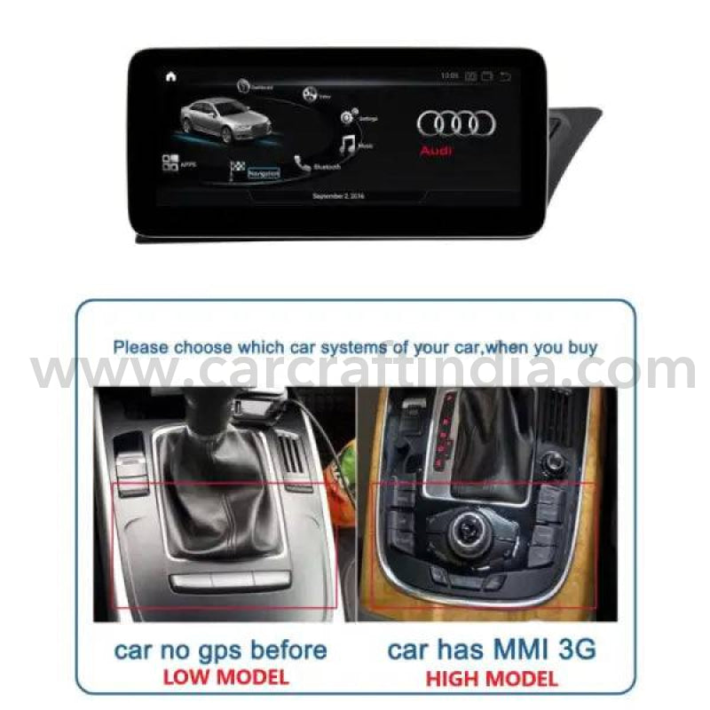 Car Craft A4 Android Player DVD Compatible with Audi A4