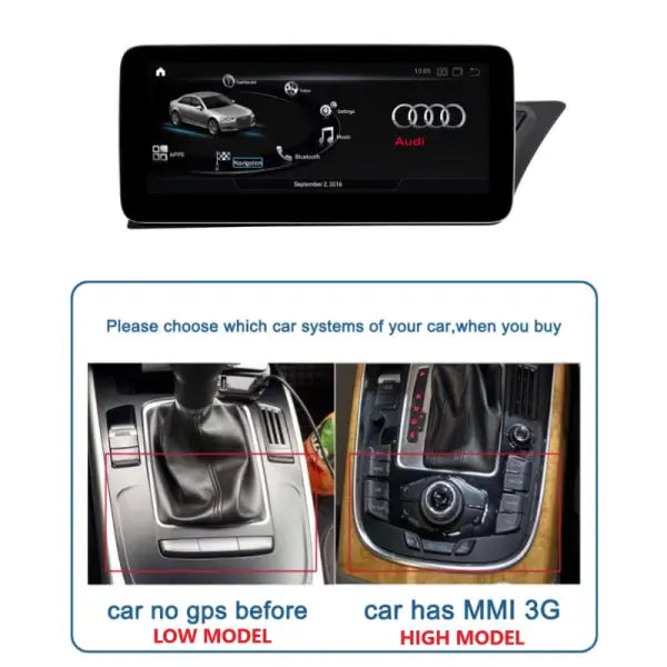 Car Craft A4 Android Player DVD Compatible with Audi A4