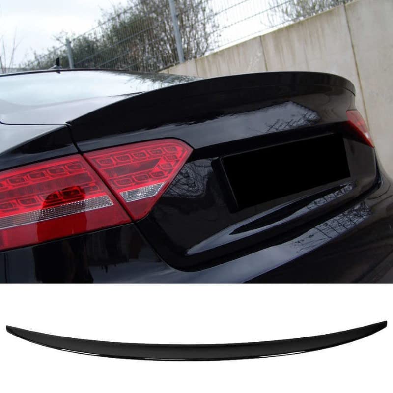 Car Craft A4 Spoiler Trunk Spoiler Compatible with Audi A4