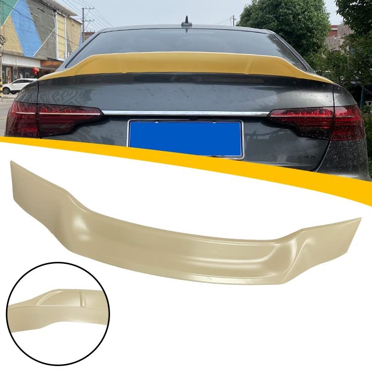 Car Craft A4 Spoiler Trunk Spoiler Compatible with Audi A4