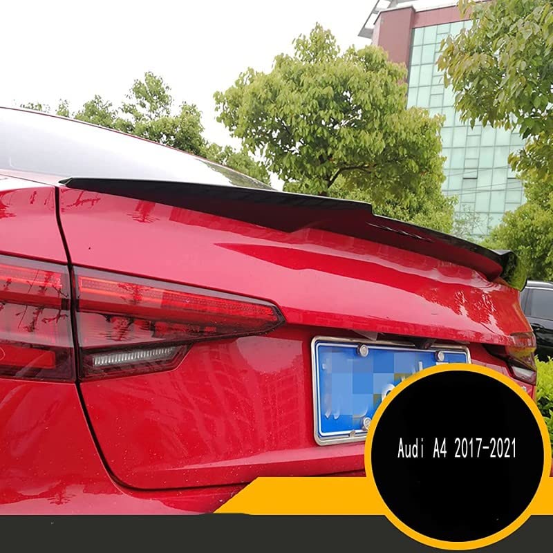 Car Craft A4 Spoiler Trunk Spoiler Compatible with Audi A4