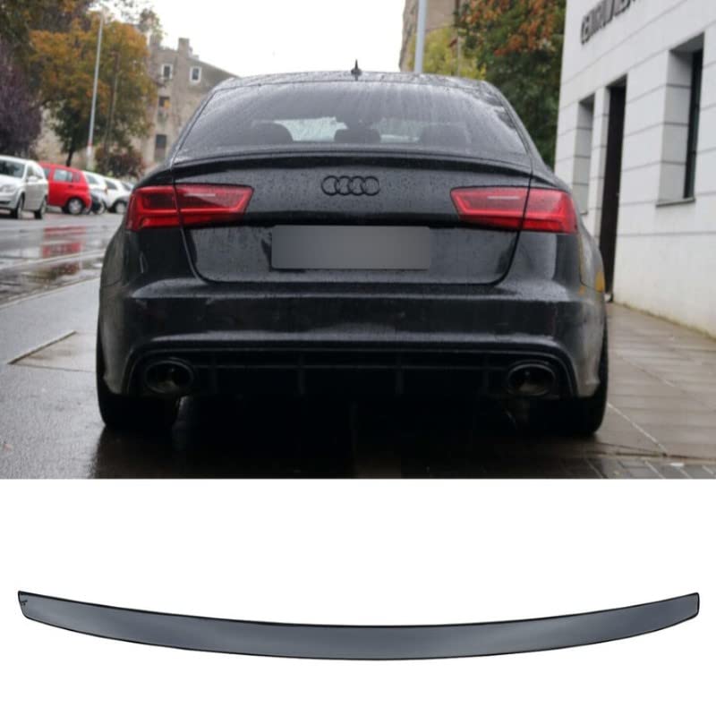 Car Craft A6 Spoiler Trunk Spoiler Compatible with Audi A6
