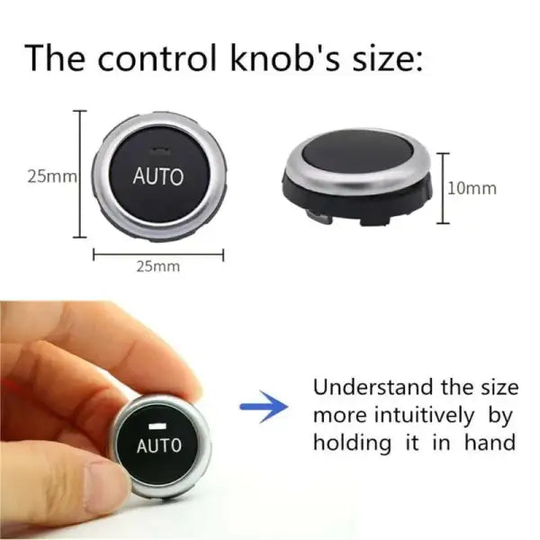 Car Craft Ac Auto Rotery Knob Button Compatible With Bmw 5