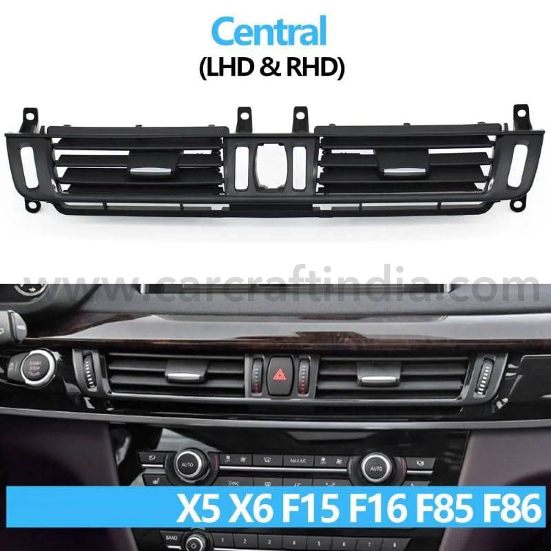 Car Craft Ac Vent Grill Centre Compatible With Bmw X5 F15