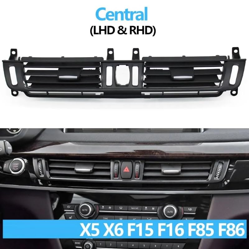 Car Craft Ac Vent Grill Centre Compatible With Bmw X5 F15