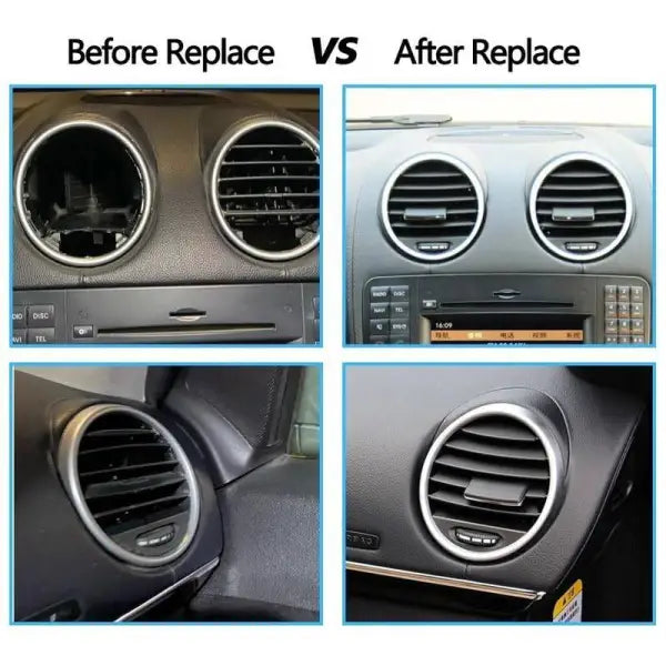 Car Craft Ac Vent Grill Compatible With Mercedes Ml W164