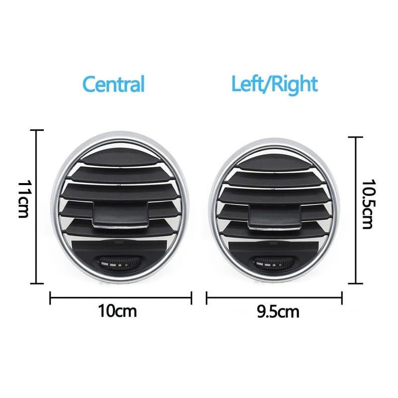 Car Craft Ac Vent Grill Compatible With Mercedes Ml W164
