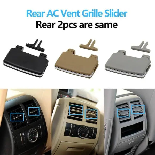 Car Craft Ac Vent Grill Slider Compatible With Mercedes Ml