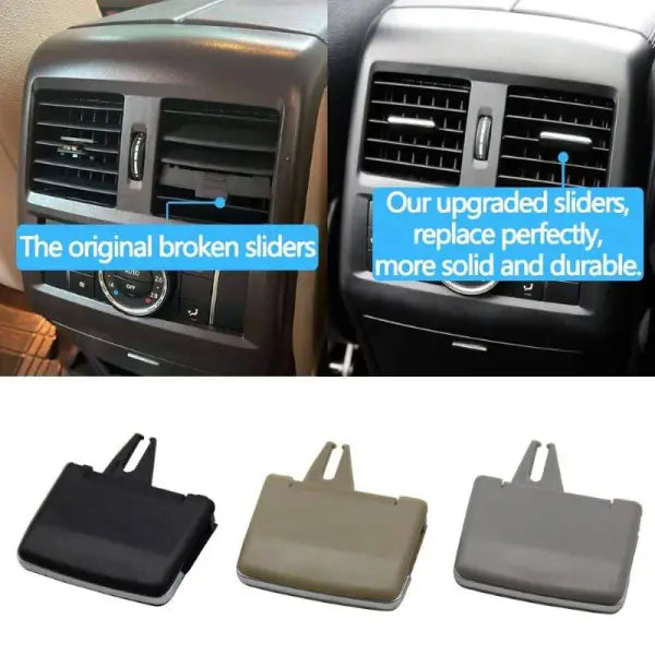 Car Craft Ac Vent Grill Slider Compatible With Mercedes Ml