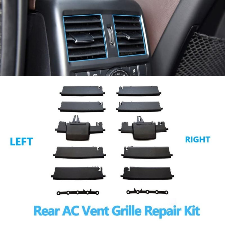 Car Craft Ac Vent Grill Slider Compatible With Mercedes Ml