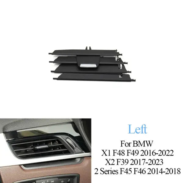 Car Craft Ac Vent Grille Slider Repair Kit Compatible With