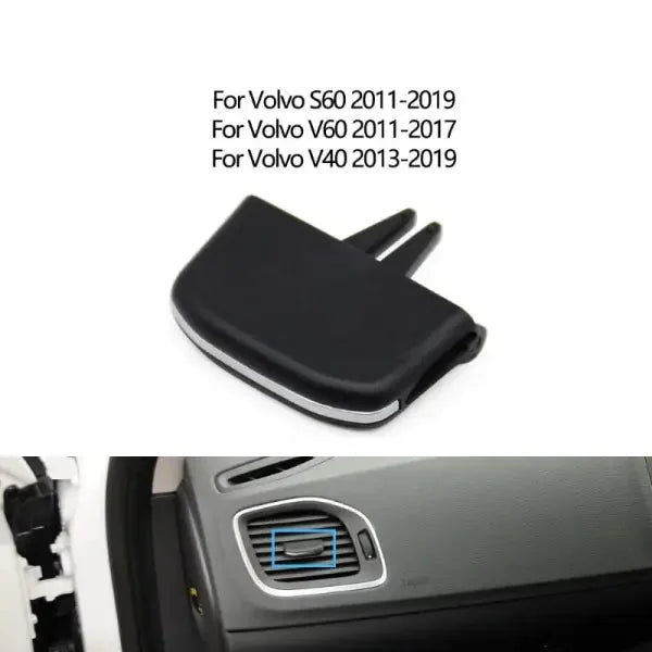 Car Craft Ac Vent Slider Compatible With Volvo S60 2011 2019 V40 2013 2019 V60 2011-2017 Ac Vent Slider L/r 30791697-C 30791696-C - CAR CRAFT INDIA