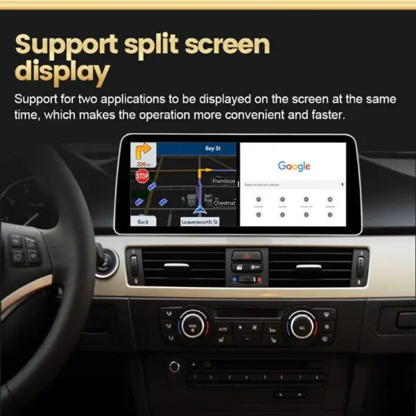 Car Craft Android Player DVD Carplay Compatible with BMW 3