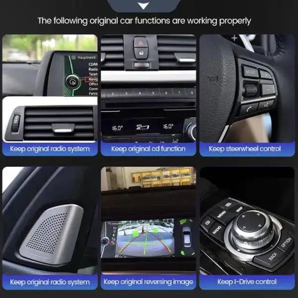 Car Craft Android Player DVD Carplay Compatible with BMW 3