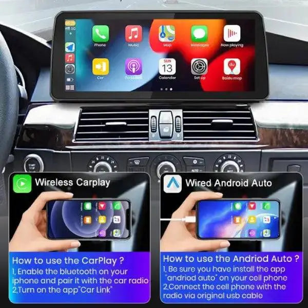 Car Craft Android Player DVD Carplay Compatible with BMW 3