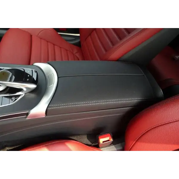 Car Craft Armrest Cover Compatible With Mercedes C Class